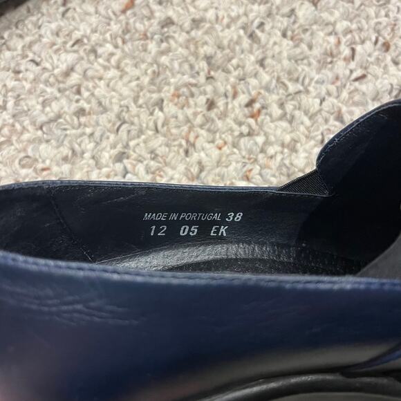 Dansko Aubrey Pleated Leather Clogs Sz EU 38 US 8 Casual Comfort - Picture 5 of 7